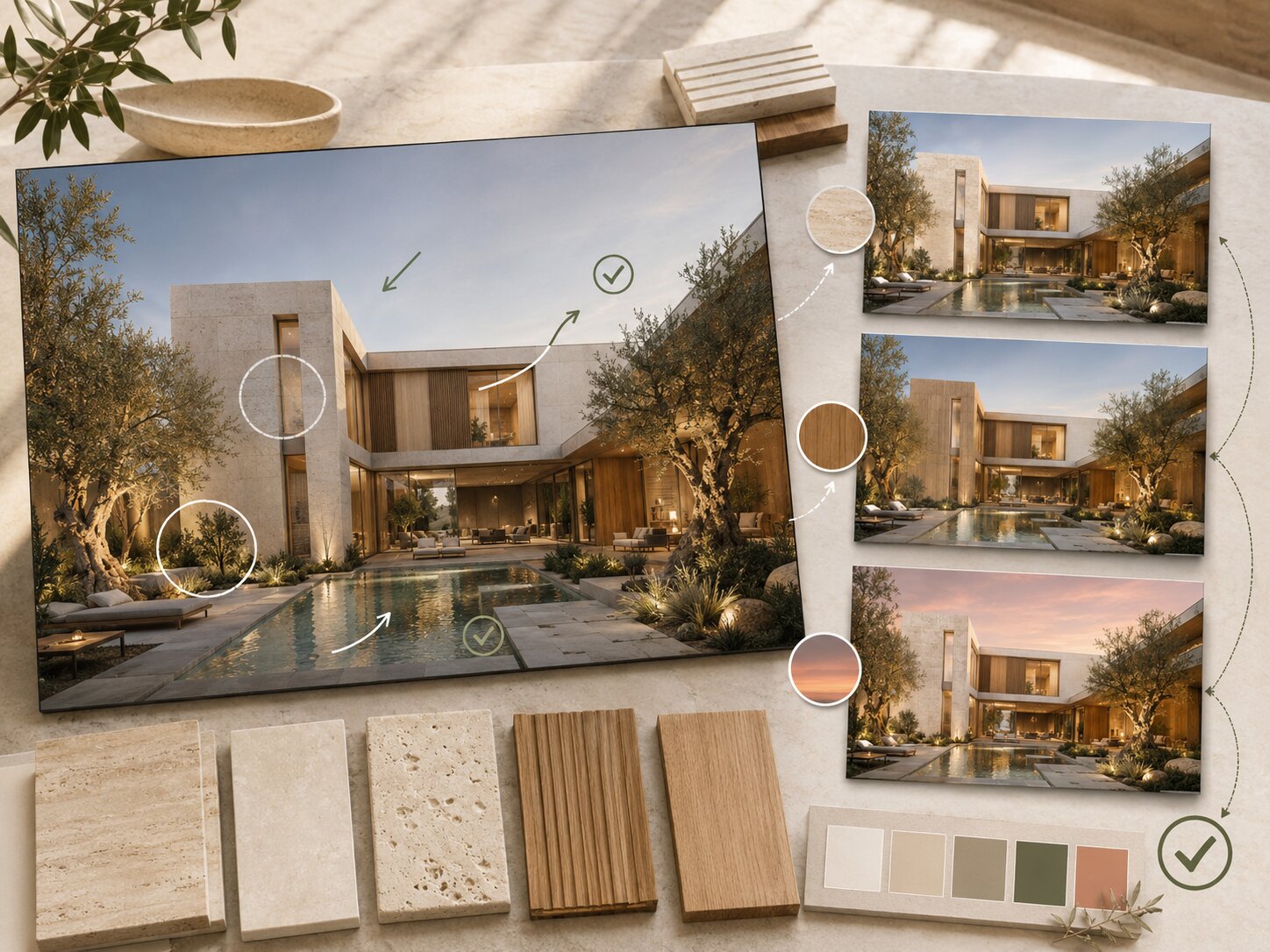 Taslak Render ve Revizyon